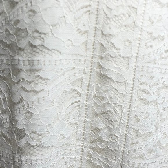 TORRID SLEEVELESS LACE WHITE DRESS/TANK TOP SIZE 4 - Picture 10 of 13